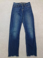 7 For All Mankind Roxanne Ankle Denim Jeans Stretch B air Women's Size 27x27