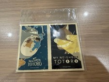 Ghibli Retro Sticker Set 3pcs Totoro, Kiki, Porco Rosso Unused