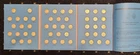 Complete Silver Roosevelt dime set in #1 Whitman 1946-1964 nice set@silver melt