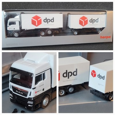 MAN TGX XLX  DPD  Your delivery experts Paketdienst  Wechselkoffer HzG 923842