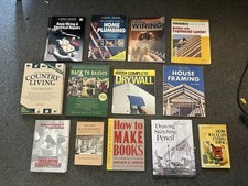 Lot of 13 Craft, How-to, DIY, making books, variety of topics