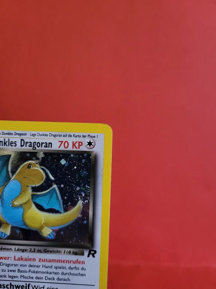 Pokémon Karte/card - Dunkles Dragoran 5/82 - Rocket Set Holo Swirl Exc-Near Mint - Bild 3 von 4