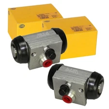 2X HELLA RADBREMSZYLINDER HINTEN passend für CITROËN C1 PEUGEOT 107 TOYOTA AYGO 