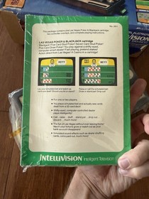 Mattel Intellivision Console System CIB Original Box - Unused BRAND NEW Read
