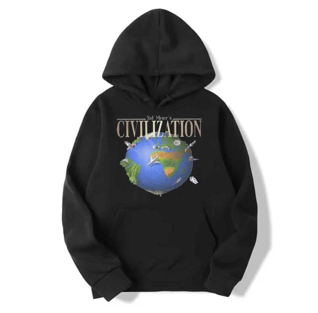 Civilization I Strategy Video Game Sid Meier Sweatshirt Hoodie S M L XL 234XL