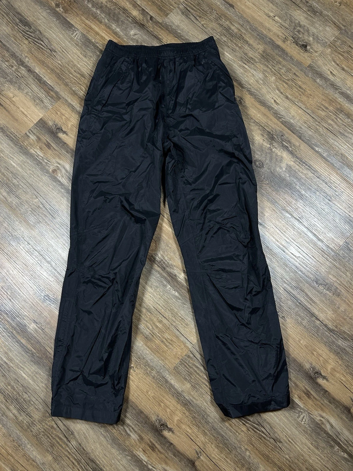 Patagonia Rain Pants Torrentshell H2No Ankle Zips Pockets Black Men's XS
