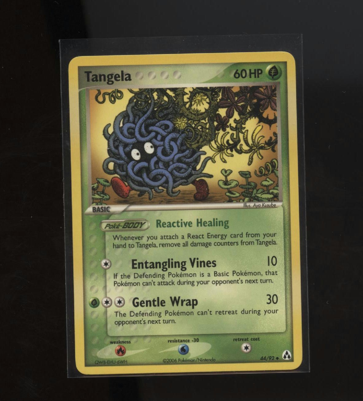 #44/92 Tangela Legend Maker Near Mint or Better