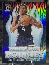 2024-25 Panini Donruss Optic - White Hot Rookies Rob Dillingham #8 Holo Prizm...