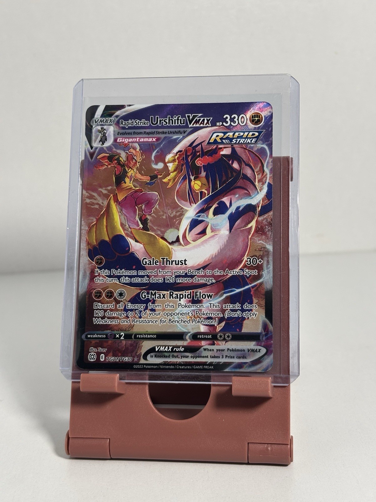 Rapid Strike Urshifu VMAX #TG21 - Ultra Rare Brilliant Stars - Pokémon Card