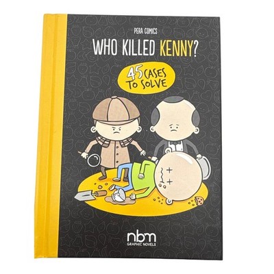 Who Killed Kenny? Pera Comics Graphic Novel 45 Cases to Solve Puzzle Book