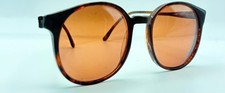 Vintage Halifax Tortoise Oval Sunglasses FRAMES ONLY Hong Kong