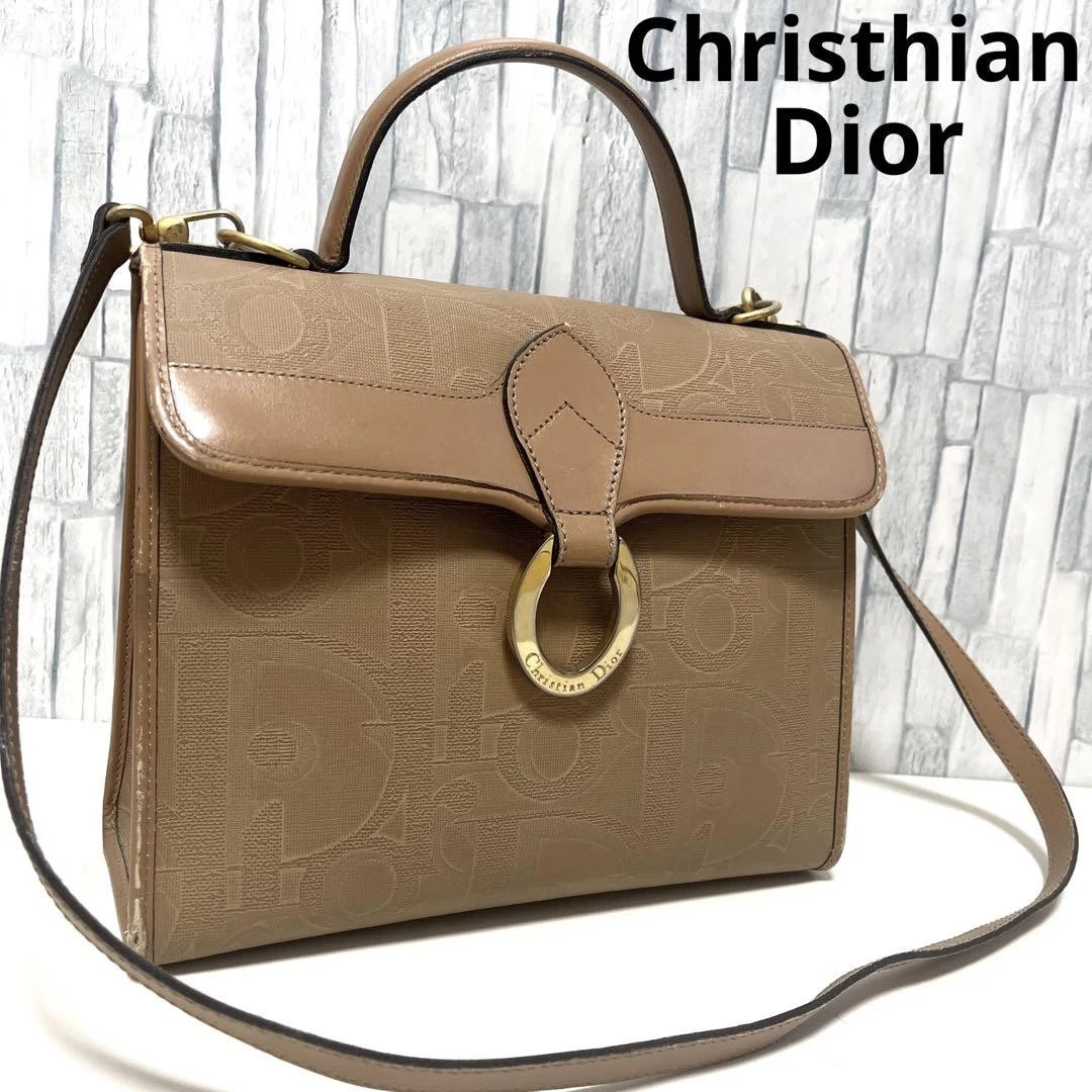 Sac bandoulière trotteur Christian Dior vintage