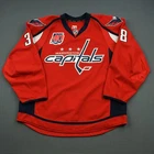 2014-15 Jack Hillen Washington Capitals Game Used Worn NHL Hockey Jersey MeiGray