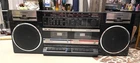 Vintage Fisher Boombox AM-FM Dual Cassette Stereo 1980s Model PH-402 Please Read