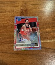 Deni Avdija 2020 Panini Donruss Choice Signatures Foil Auto SP Rookie RC NRMT+