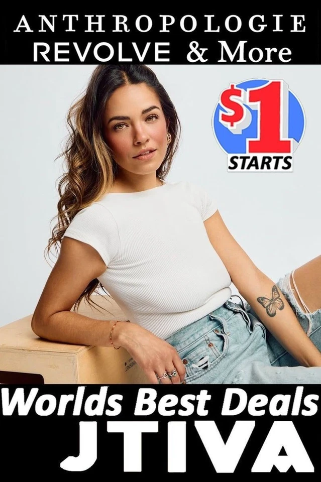 $1 Starts | Apparel & Accessories | Revolve, Anthropologie & More