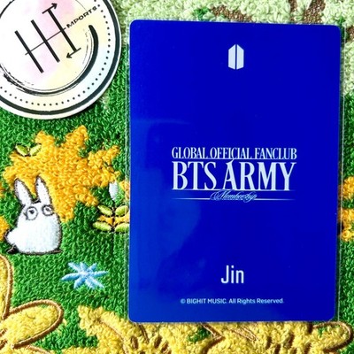 BTS Global Official Fanclub Army Membership Gift Photocard | Jin