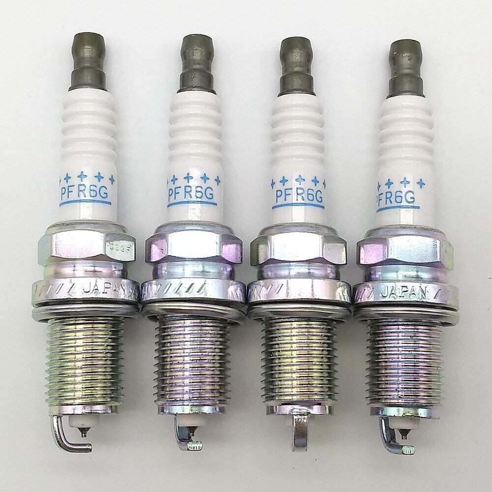 4x 22401AA530 Spark Plug For Subaru FORESTER IMPREZA LEGACY PFR6G 4793