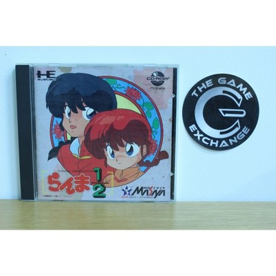 Ranma 1/2 PC Engine CD-ROM2 Japan Masaya 1989 Original CIB