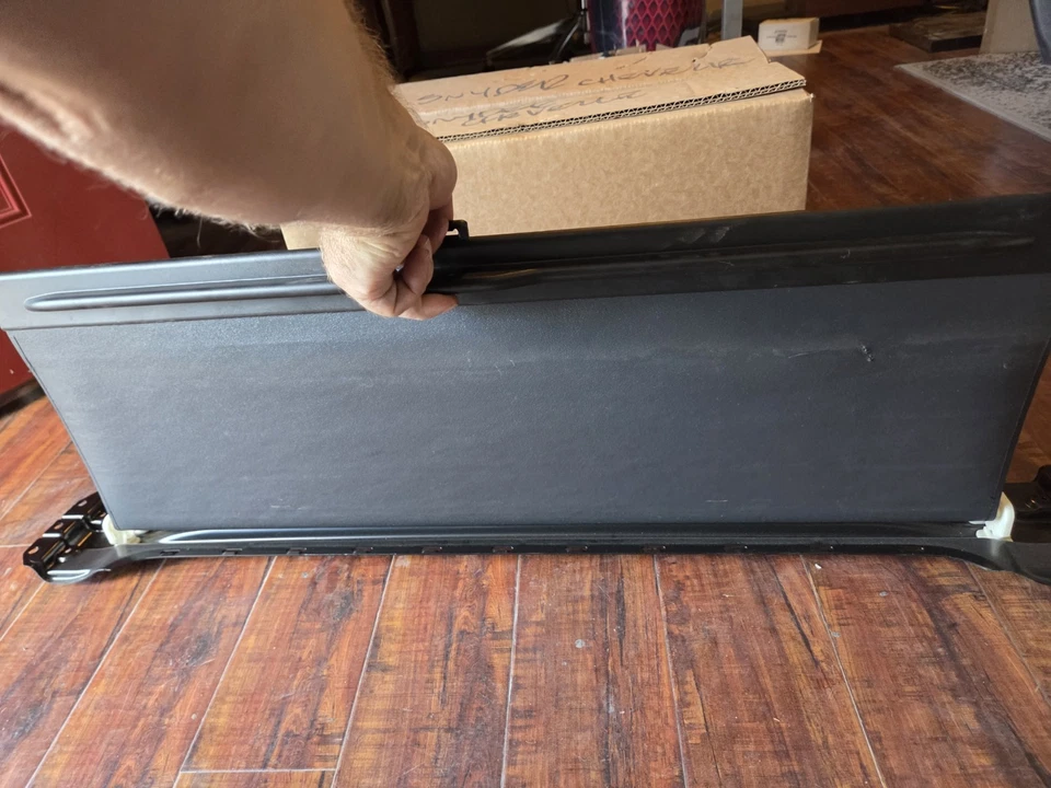 2011-2016 SCION TC SUN ROOF MOON ROOF SUN SHADE VISOR SLIDE OUT BLACK HEADLINER — 第 4/4 张图片