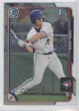 2015 Bowman Draft Chrome Refractor Carl Wise #139 4t6