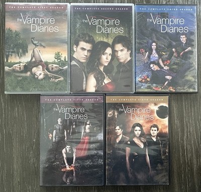 Vampire Diaries DVD Seasons 1, 2, 3, 5, 6