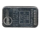 gw assayer 1 troy oz .999 Silver Bar