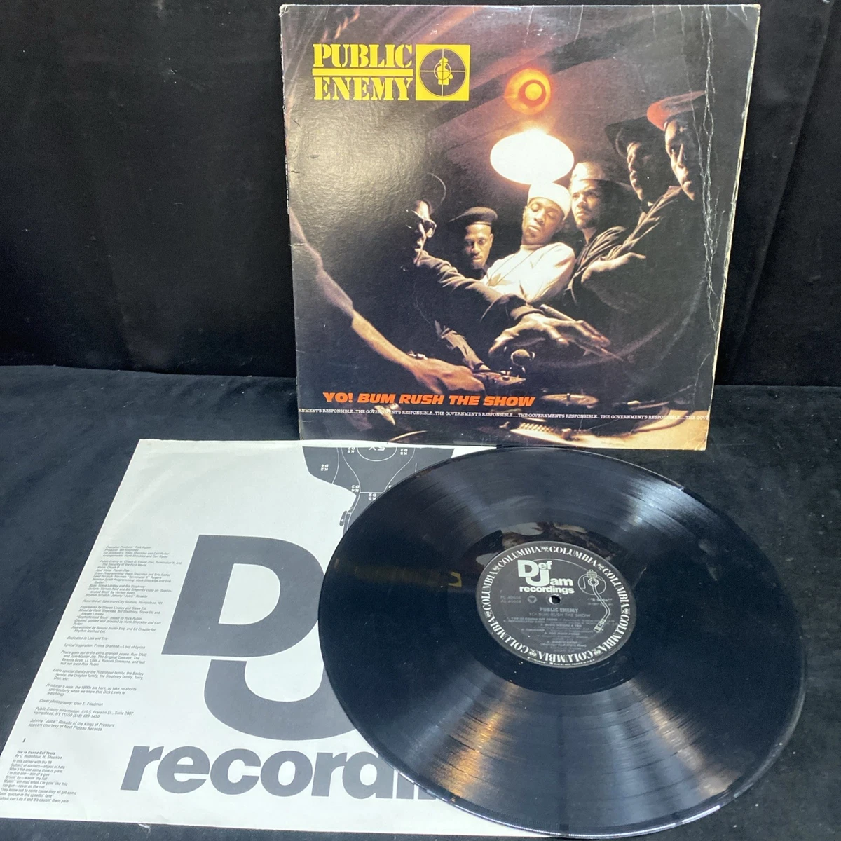 Rap & Hip-Hop Old School Very Good (VG) Sleeve LP Vinyl Records