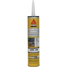 SikaFlex 10.1 Oz. Gray Polyurethane Concrete Sealant 515306 Pack of 12 Sika