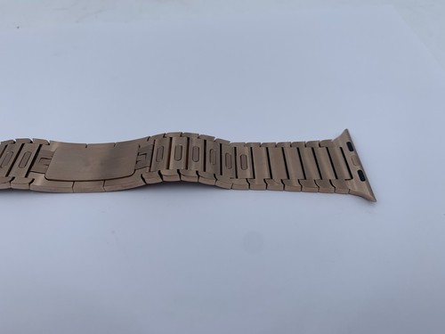 Apple Watch Band Stainless Steel 316L 46mm - Gold - IOS - B+ - 第 5/7 張圖片