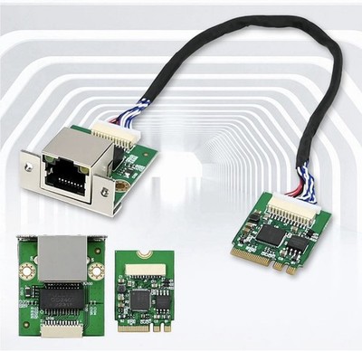 M.2 A+E 2.5GbE Intel I225-V Ethernet NIC Card Multi-Gig 2.5G/1G/100M NGFF 2230