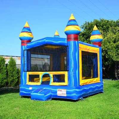 JumpOrange Artic Inflatable Bounce House for Kids with Blower, Party Boucner