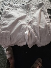 Tommy Hilfiger Cargo Shorts Boy 8 White New
