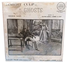 Robert Culp GHOSTS Henrik Ibsen Theatre Guild  Productionn LP SEALED LLP 4002