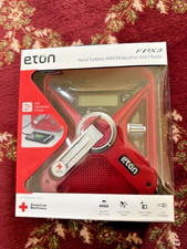 Eton FRX3 Turbina ręczna AM FM Alarm pogodowy Radio Amerykański Czerwony Krzyż Solar NOWOŚĆ