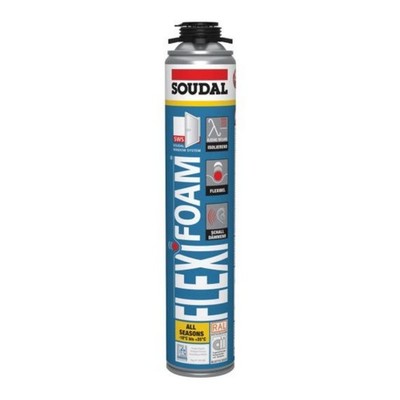 Soudal Flexifoam Fensterschaum PU 750ml Dose gebrauchsfertig flexibel wasserfest