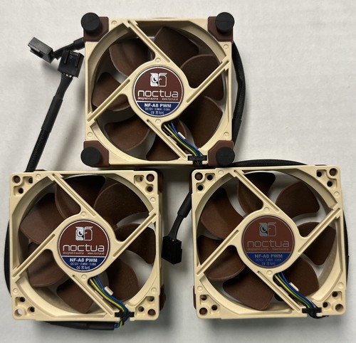 Ventilateur silencieux premium Noctua NF-A8 PWM 4 broches 80 mm marron CPU 3d imprimante refroidissement chaleur