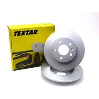 2X Textar 92092103 Bremsscheibe FüR Opel Chevrolet Astra Gtc Meriva Zafira Van