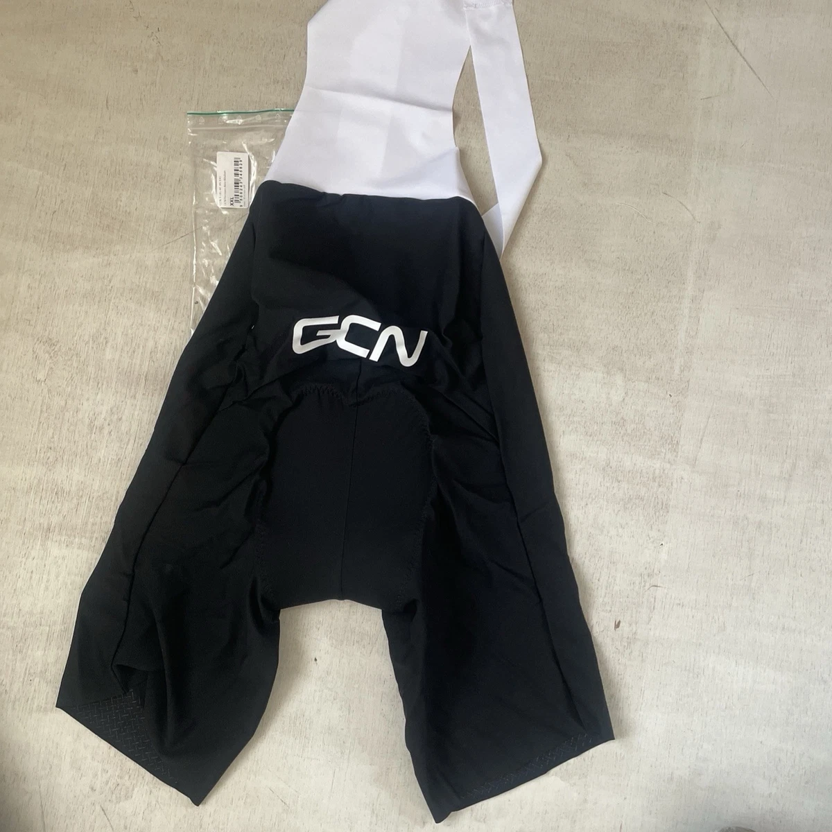 New - GCN Premium Aero Cycling Bib Shorts - Black Medium