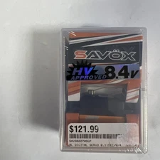 Savox High Voltage Brushless Digital Servo W/Soft Start SB-2270SG Plus NEW!!