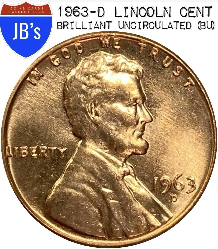 Business 1963 Lincoln Memorial Small Cents (1959-2008) for sale | eBay