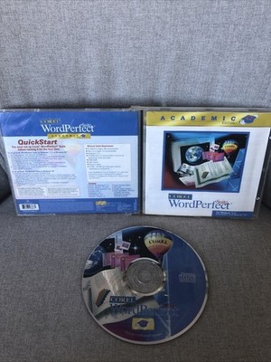 Corel Word Perfect 7 PC MV11M