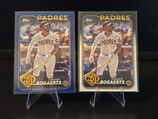 2024 Topps Series 2 Xander Bogaerts  Padres Royal Blue Parallel #662 LOT w Base