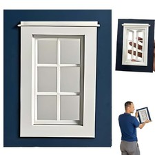 Creative Window Frame Photography Props - Portable and Travel White,window B