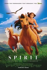Spirit: Stallion of the Cimarron — Stylish Movie Poster, minimal Wall Art