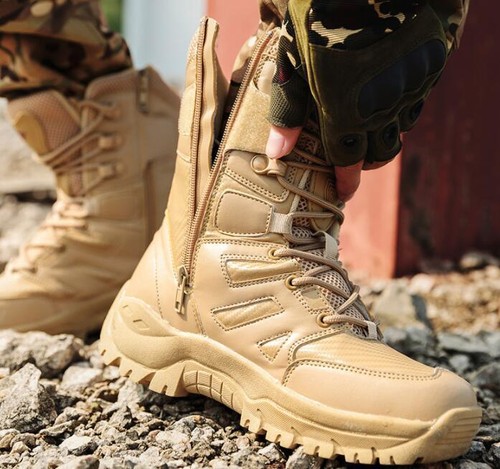 Desert Boot Army Boots Kampfstiefel Wüstenstiefel Einsatzstiefel Armeestiefel - Bild 3 von 16