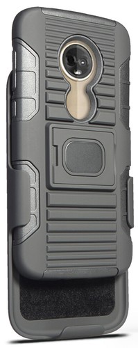 Noir Magnétique Prise Étui Coque Ceinture de pour Motorola Moto E5 Play / Cruise - Photo 8 sur 10