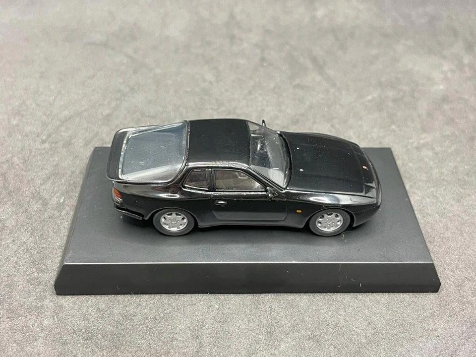 Coche modelo diecast negro Kyosho 1/64 Porsche collection2 944 S2 13D1 Foto 2 de 4