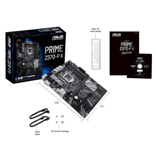 ASUS PRIME Z370-P II LGA 1151 Intel Z370 HDMI SATA 6Gb/s ATX Intel Motherboard - Picture 7 of 7