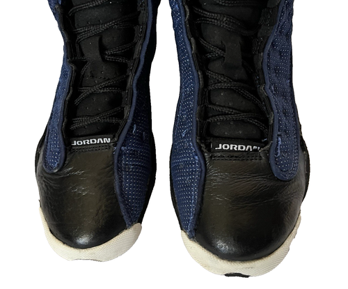 Nike Air Jordan 13 Retro (GS) Brave Blue Black 884129-400 Size 4Y Women’s 5.5 - Picture 8 of 9